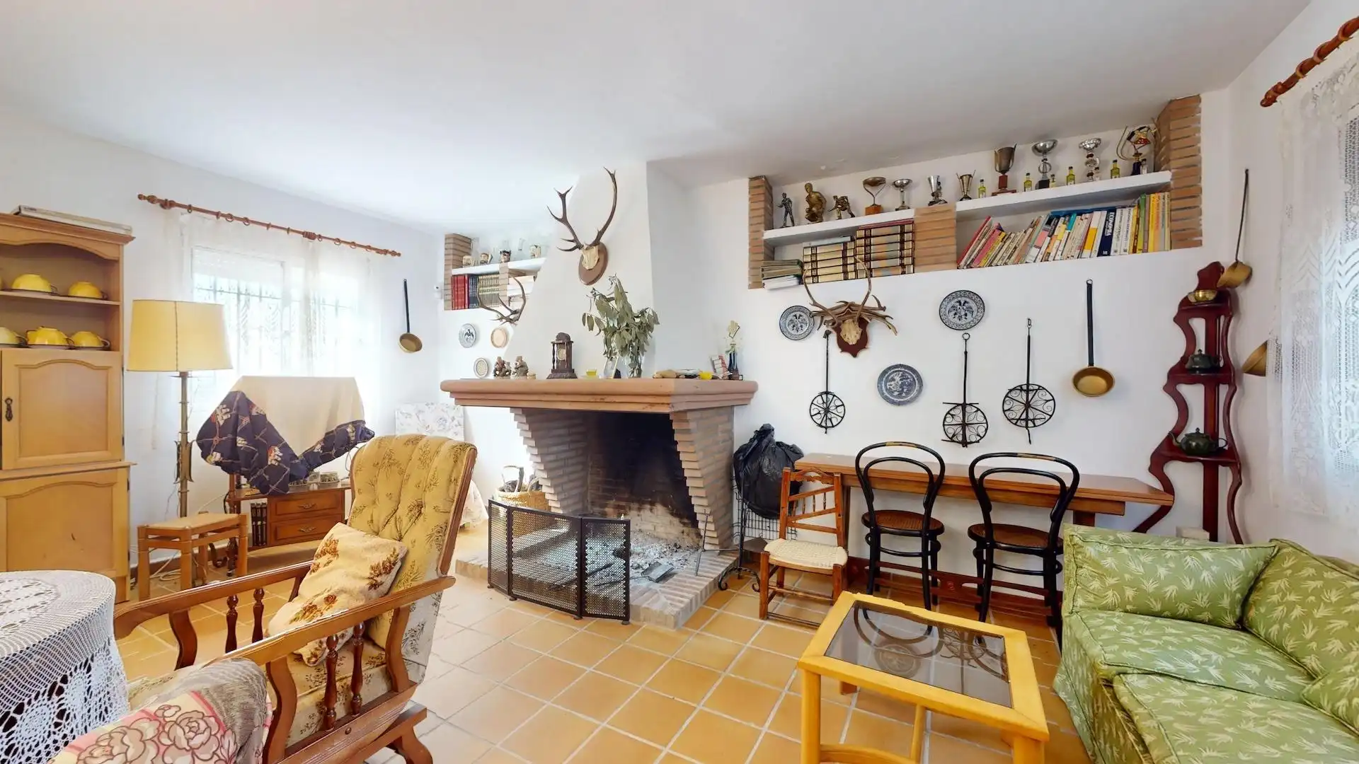 Living room of Houses for sale in Montoro  with Private garden and Terrace
