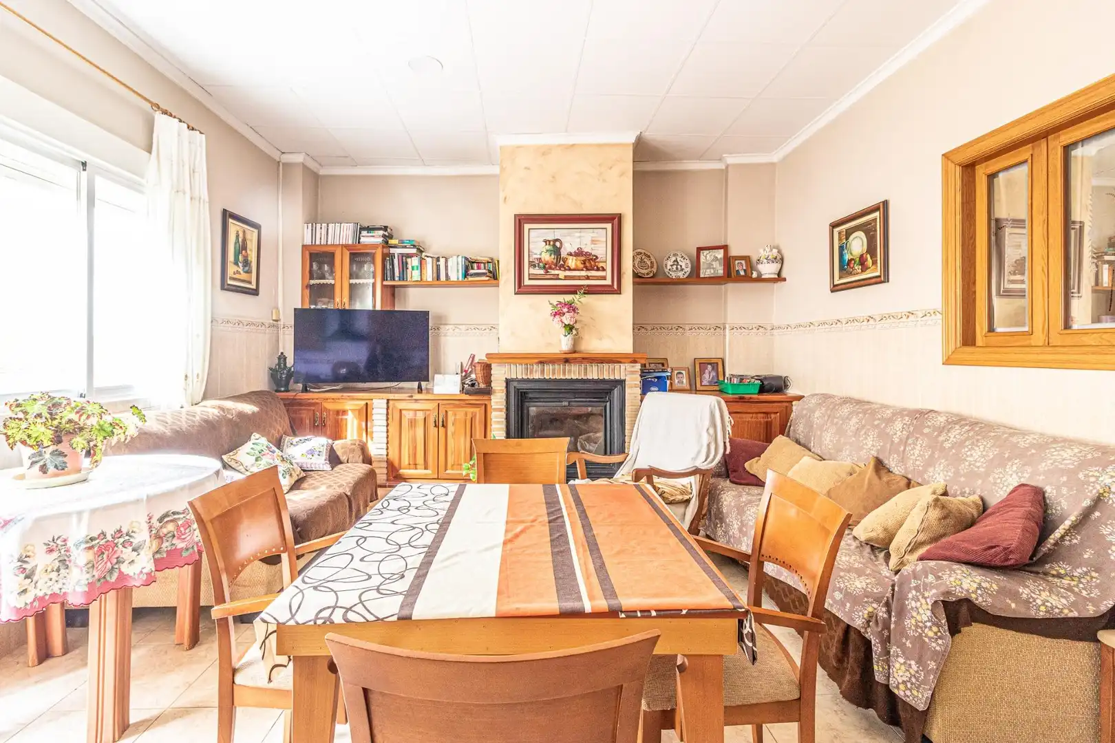 Living room of Houses for sale in Benimodo  with Terrace, Storage room and Balcony