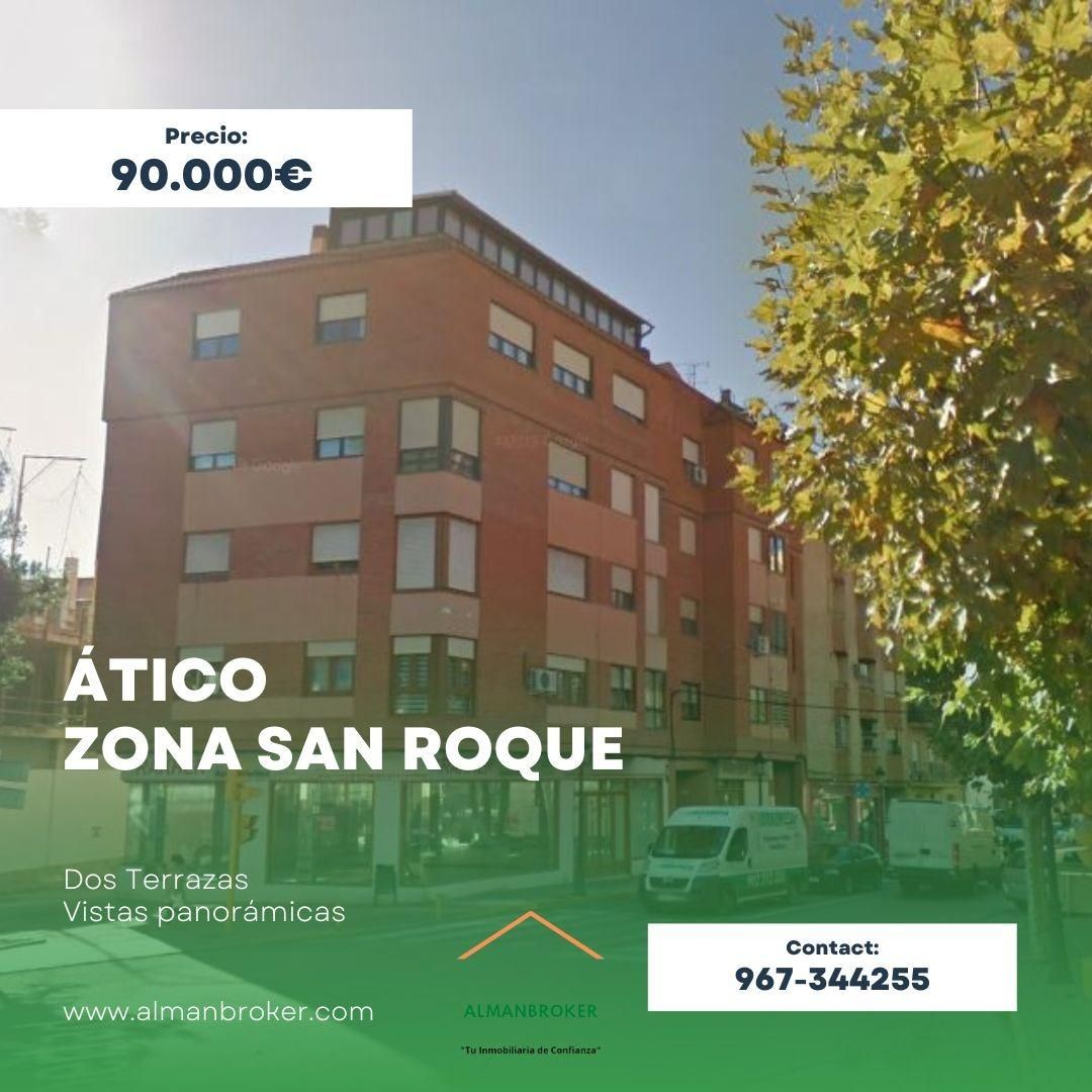 Vista exterior de Àtic en venda en Almansa amb Terrassa