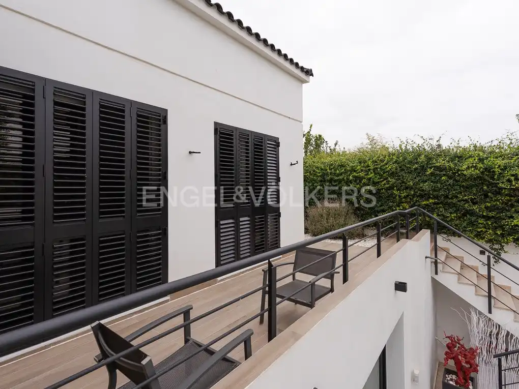 Terrace of Houses for rent in Bétera  with Air Conditioner, Heating and Private garden
