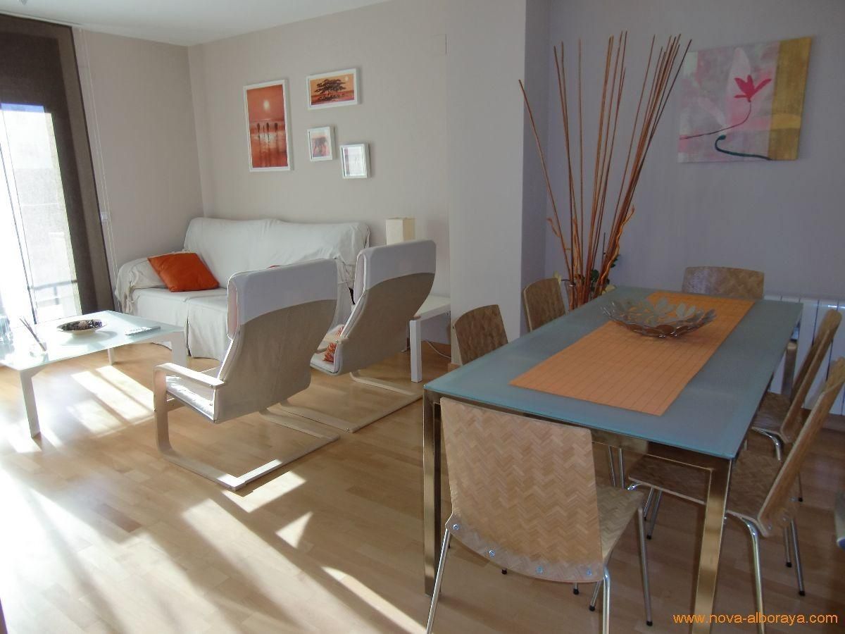 Living room of Flat for sale in Alboraya  with Air Conditioner, Heating and Parquet flooring
