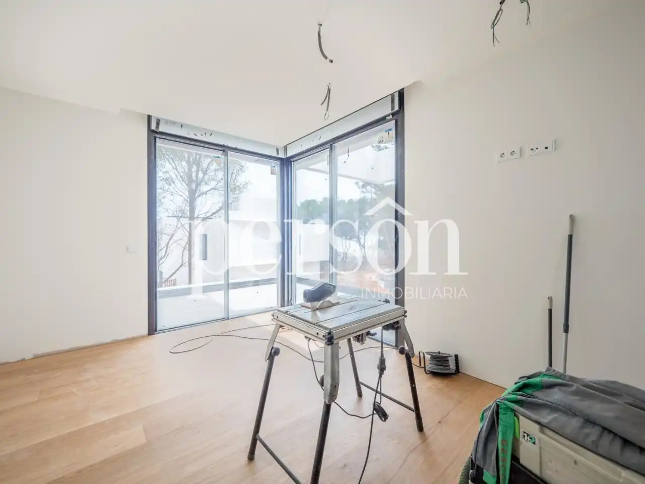 Sala de estar de Casa adosada en venta en Dénia con Aire acondicionado, Calefacción y Jardín privado
