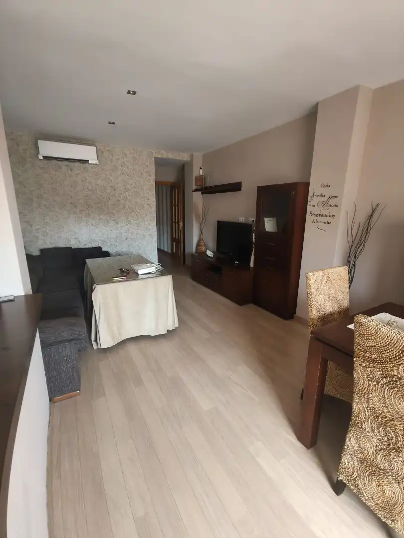 Living room of Flat for rent in Cájar  with Air Conditioner, Terrace and Furnished