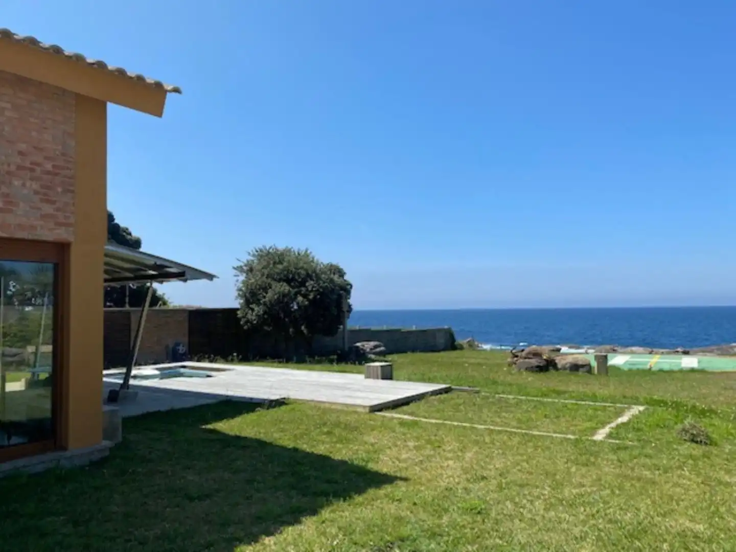 Garden of Houses for rent in Oia  with Private garden, Terrace and Swimming Pool