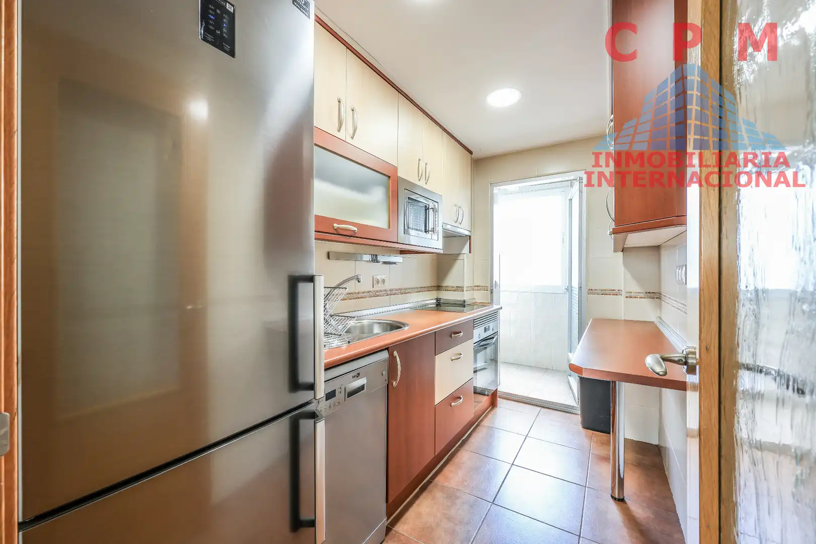 Küche von Wohnung zur Miete in Madrid mit Klimaanlage, Heizung und Parkett