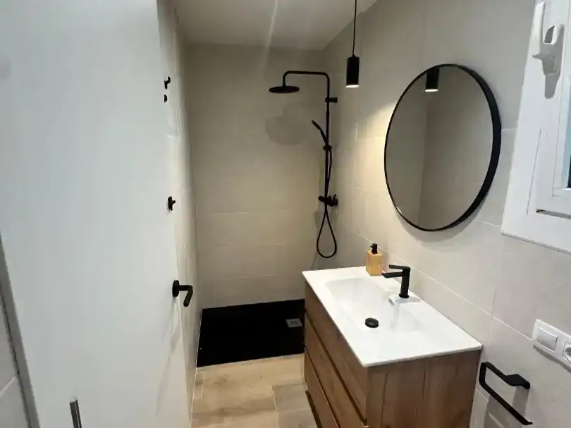 Bathroom of Flat for share in Castellón de la Plana / Castelló de la Plana  with Furnished