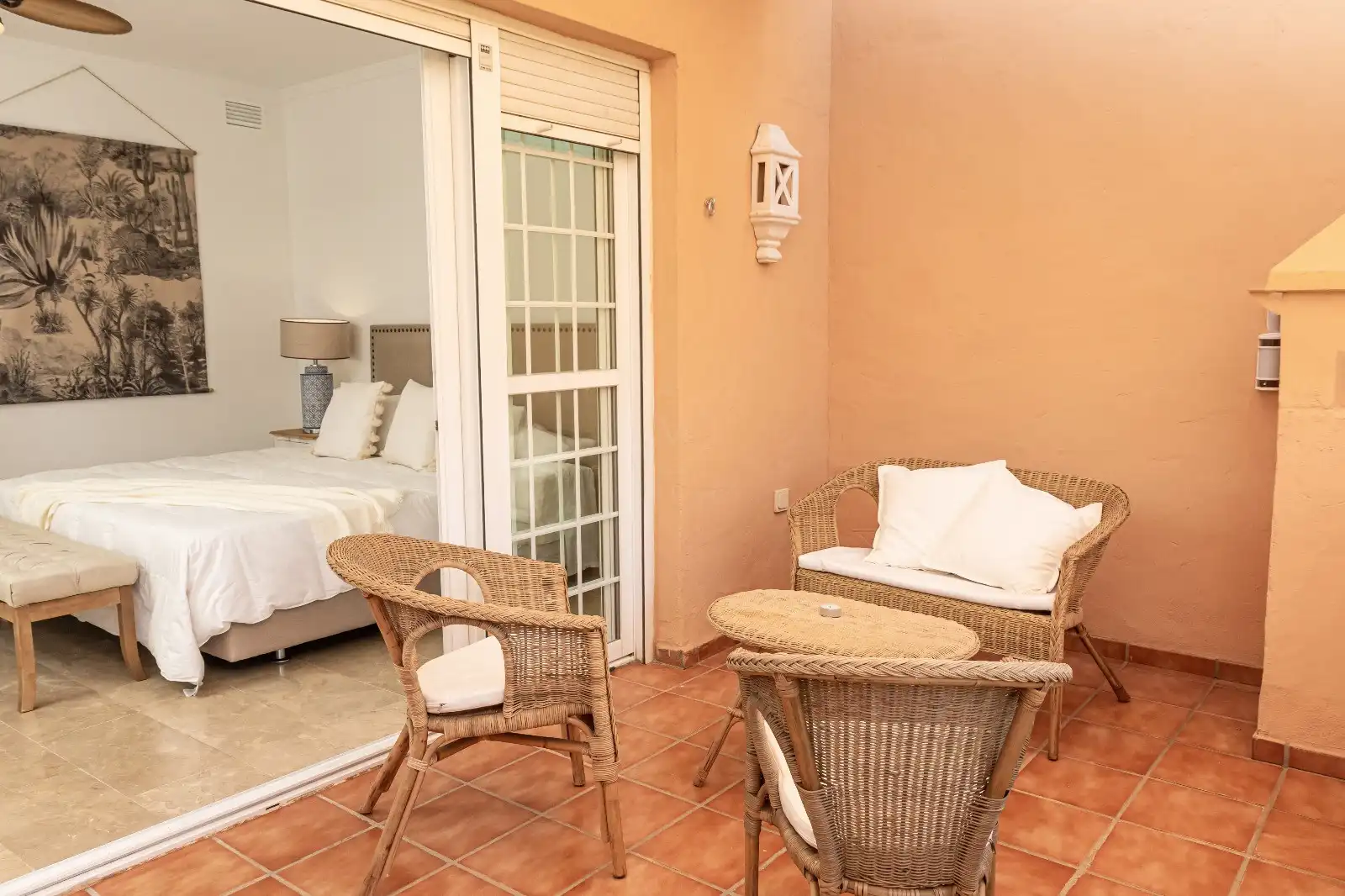 Terrace of Detached homes for rent in Marbella  with Air Conditioner, Terrace and Storage room