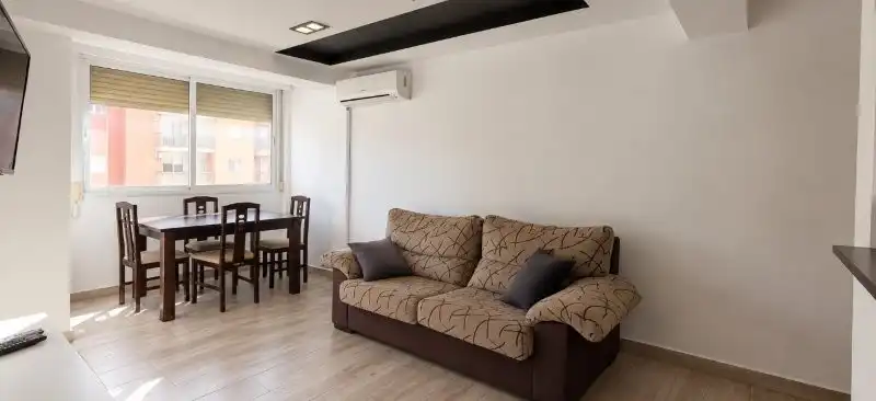 Sala de estar de Piso en venta en Málaga con Aire acondicionado y Calefacción