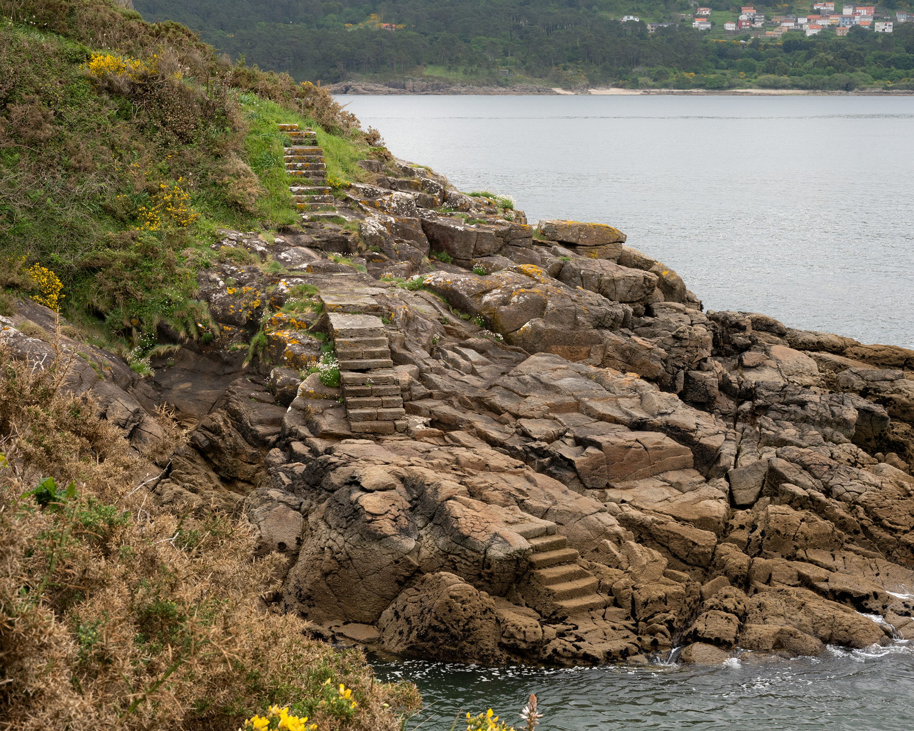 Jardín de Finca rústica en venta en Corcubión con Jardín privado