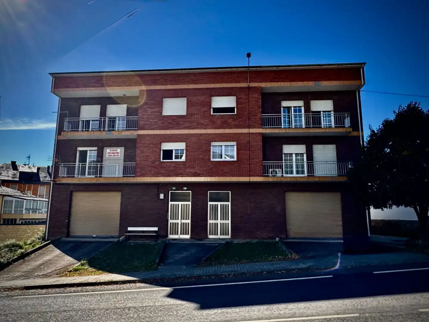 Exterior view of Flat for sale in A Rúa , Ourense