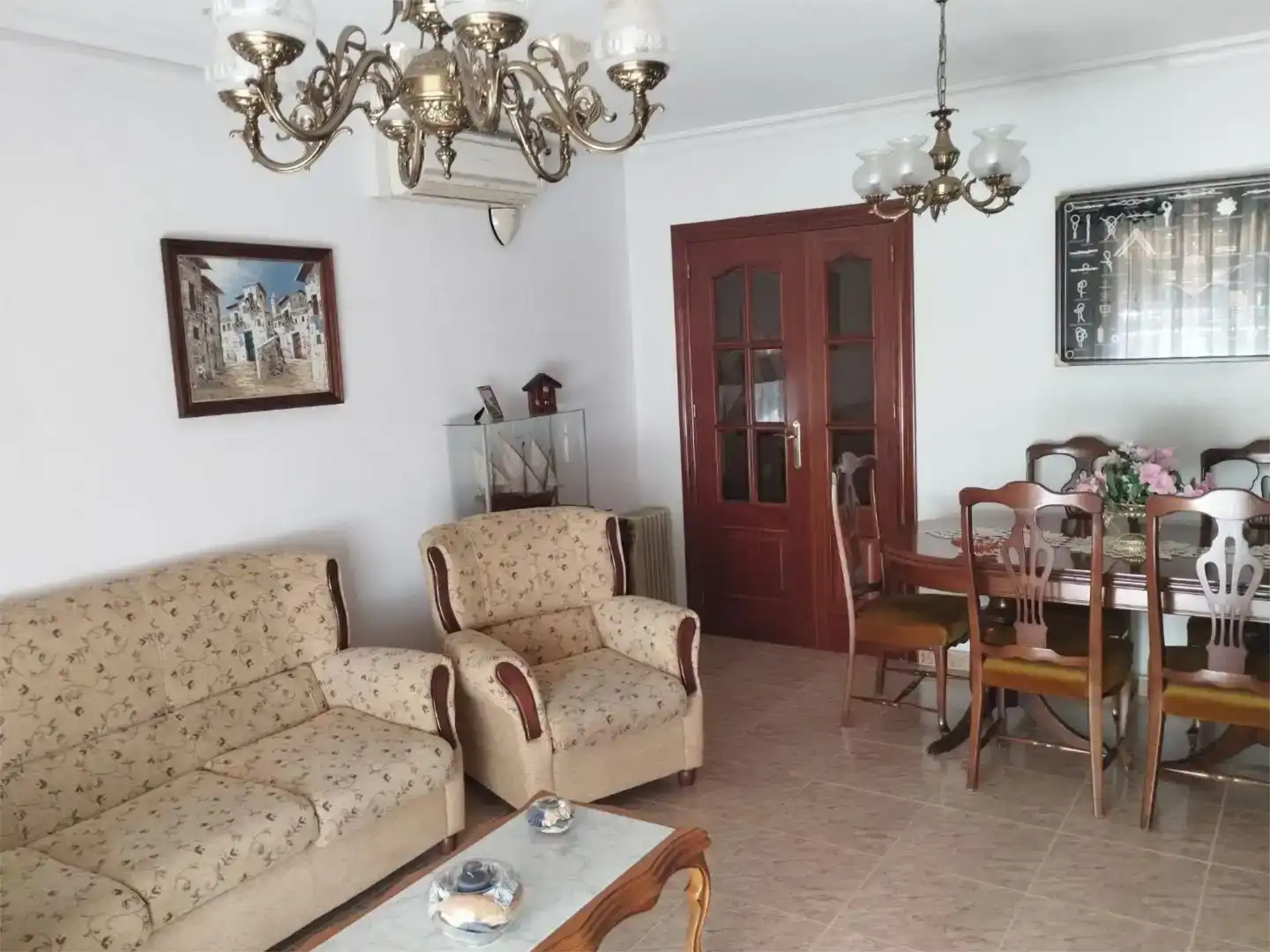Sala d'estar de Pis en venda en Cartagena amb Aire condicionat i Balcó