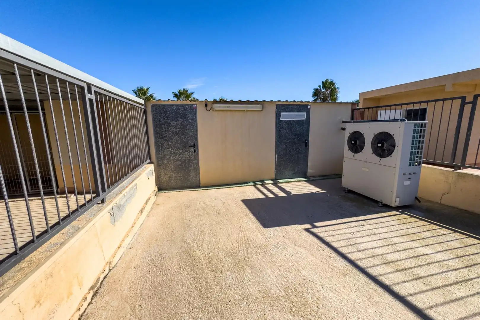 Terrace of Country homes for sale in Fuente Álamo de Murcia  with Air Conditioner, Private garden and Storage room