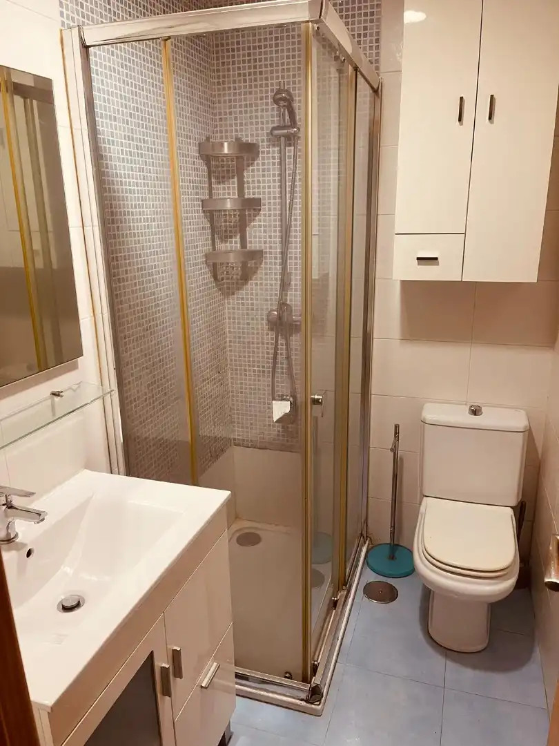 Baño de Piso de alquiler en Granada con Aire acondicionado, Calefacción y Parquet