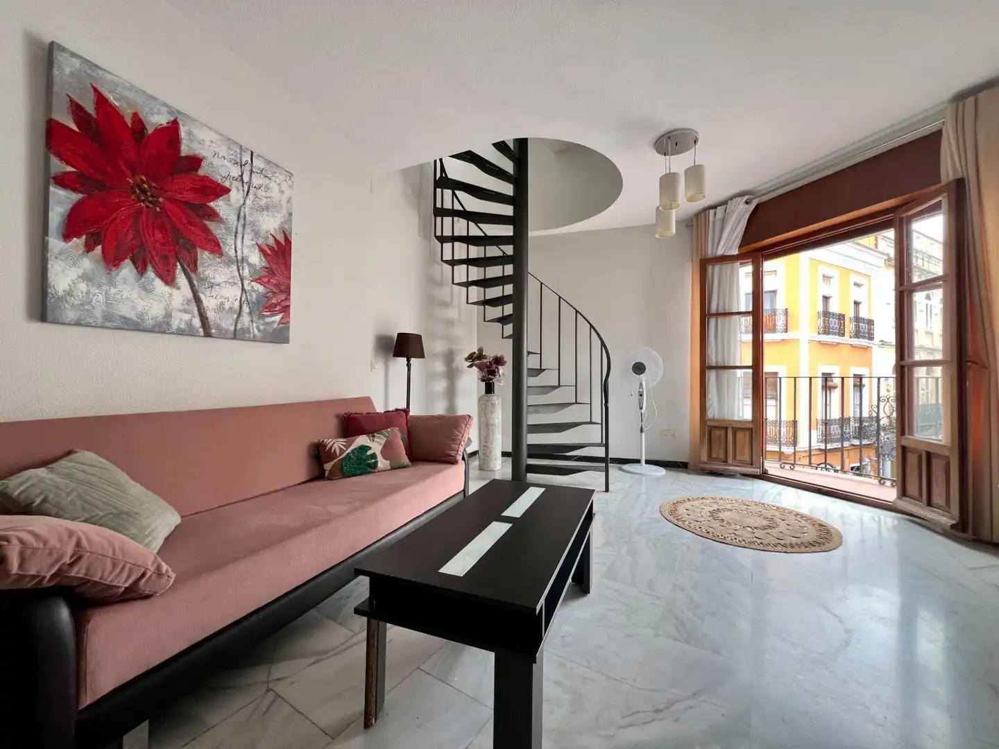 Living room of Flat for sale in Córdoba  with Air Conditioner, Heating and Terrace