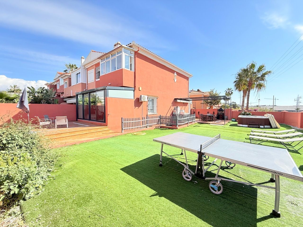 Jardín de Casa o chalet en venta en Vélez-Málaga con Aire acondicionado, Calefacción y Jardín privado