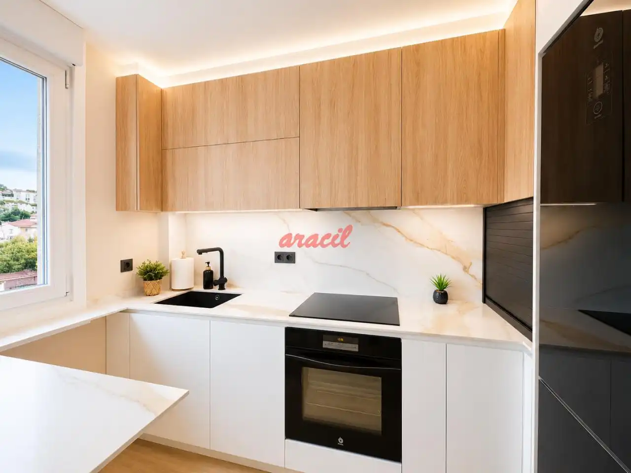 Cocina de Piso en venta en Ourense Capital  con Aire acondicionado, Calefacción y Trastero