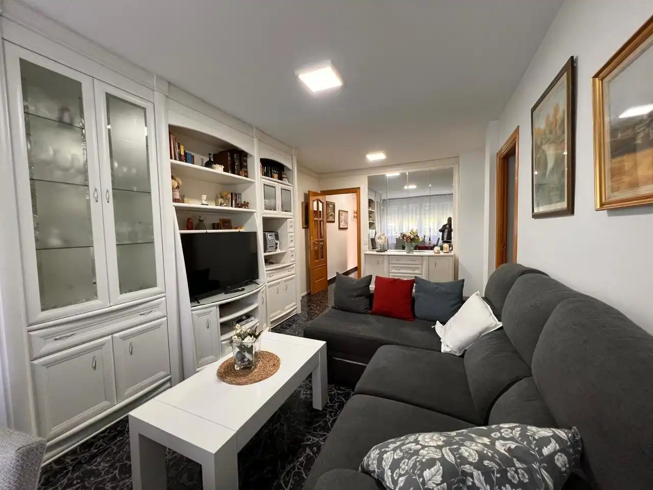 Sala d'estar de Pis en venda en Torrejón de Ardoz amb Aire condicionat, Calefacció i Terrassa