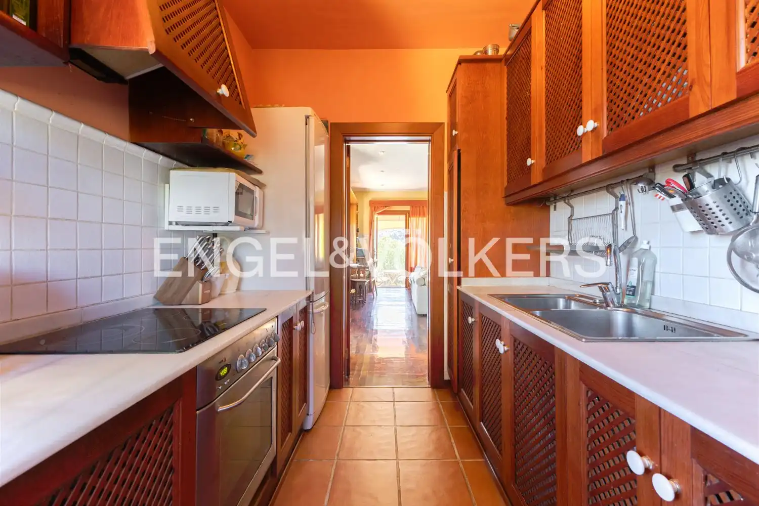 Cocina de Casa o chalet en venta en La Vall de Laguar con Calefacción, Jardín privado y Terraza