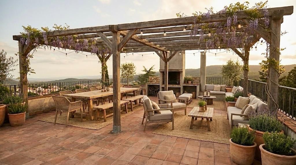 Terrace of Country house for sale in Subirats  with Private garden, Storage room and Balcony