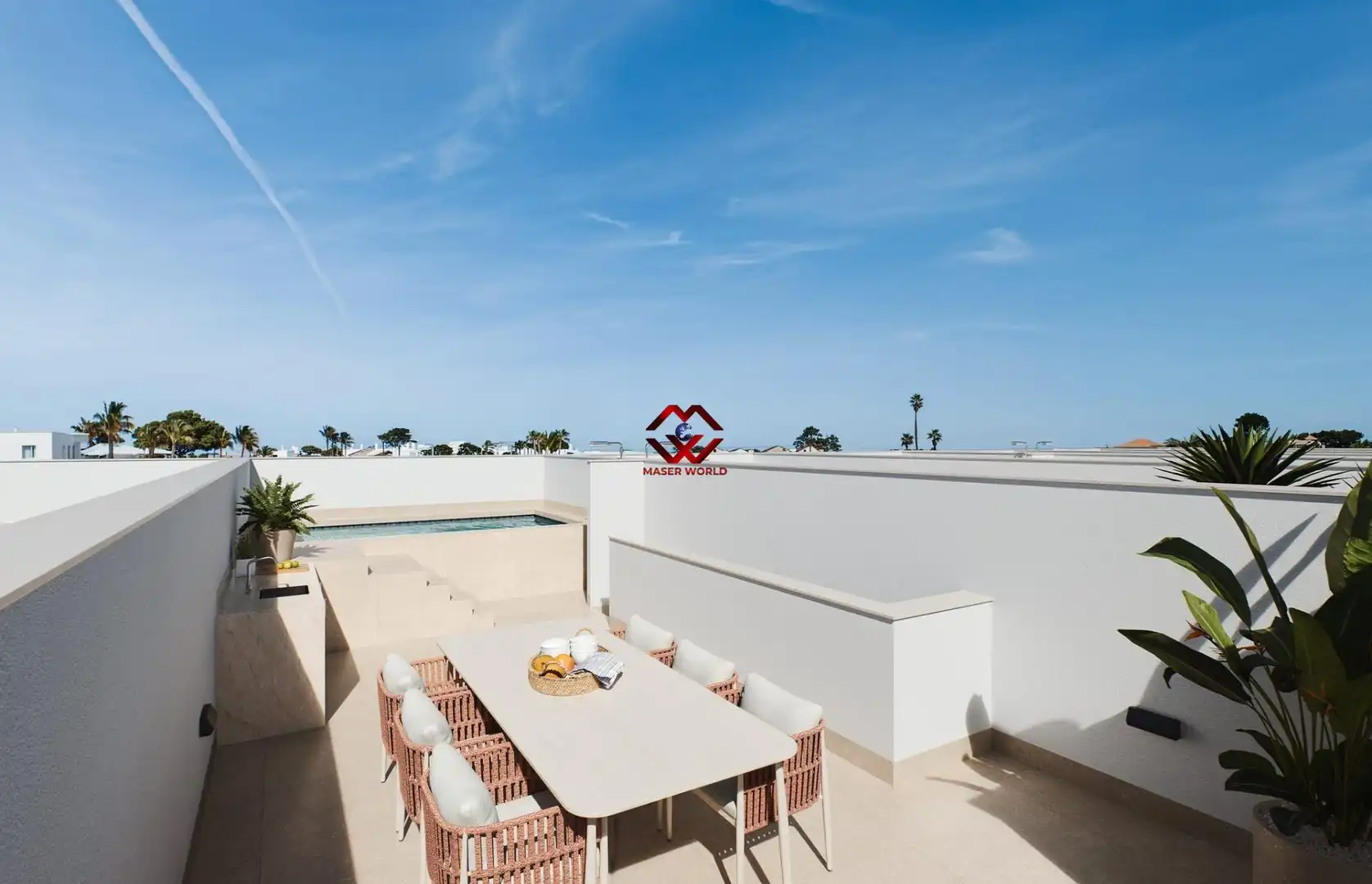 Adosado con piscina en venta en San Pedro del Pinatar, imagen 4