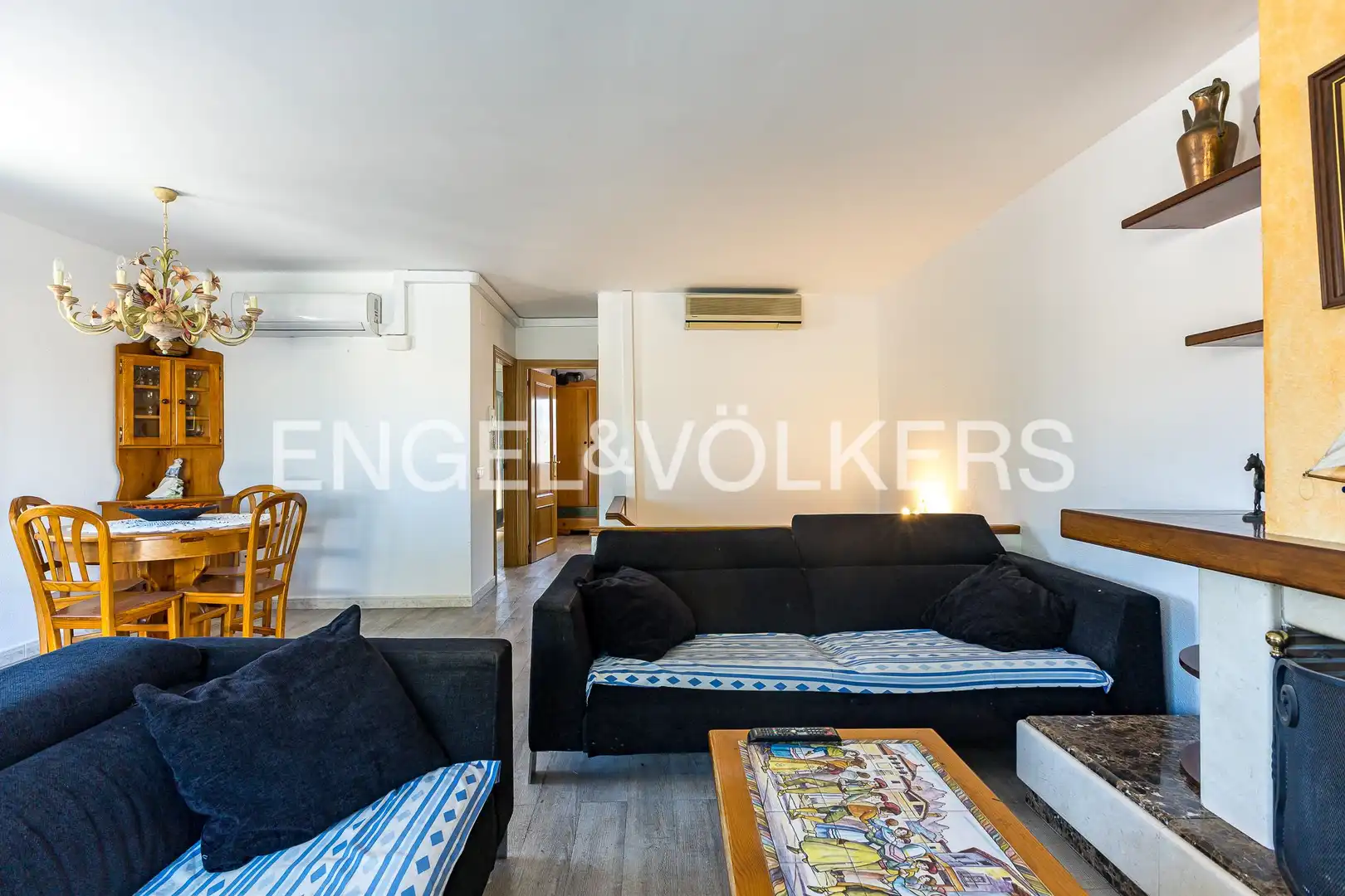Wohnzimmer von Maisonette zum Verkauf in Torredembarra mit Klimaanlage, Heizung und Terrasse