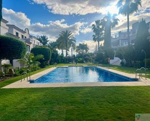 Swimming pool of Attic for sale in Marbella  with Air Conditioner, Terrace and Community pool