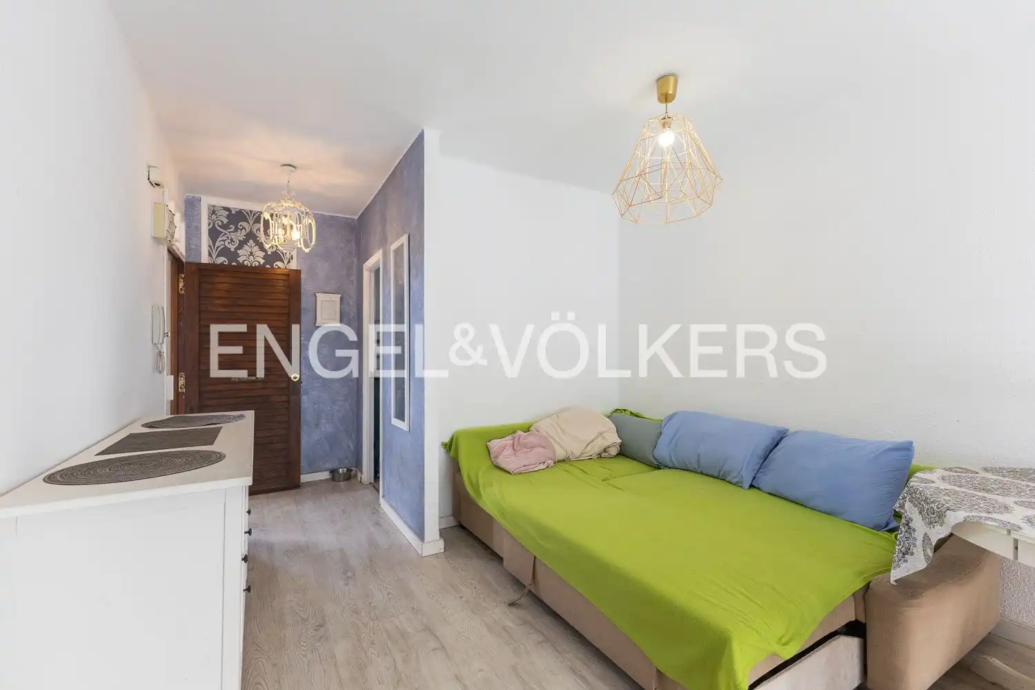 Wohnzimmer von Wohnung zum Verkauf in Valencia mit Heizung und Balkon