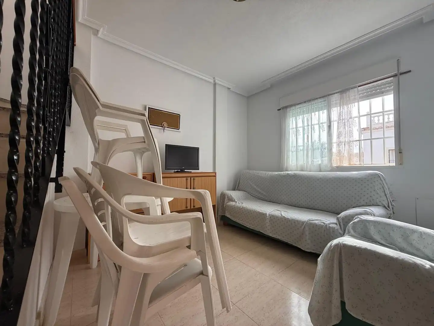 Sala d'estar de Casa o xalet en venda en El Mojón