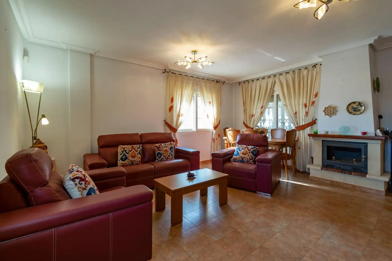 Sala de estar de Casa o chalet en venta en Cartagena con Aire acondicionado, Calefacción y Jardín privado