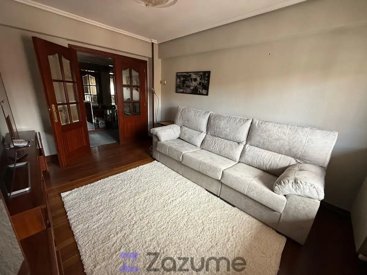 Sala de estar de Piso de alquiler en Galdakao con Calefacción, Amueblado y Horno
