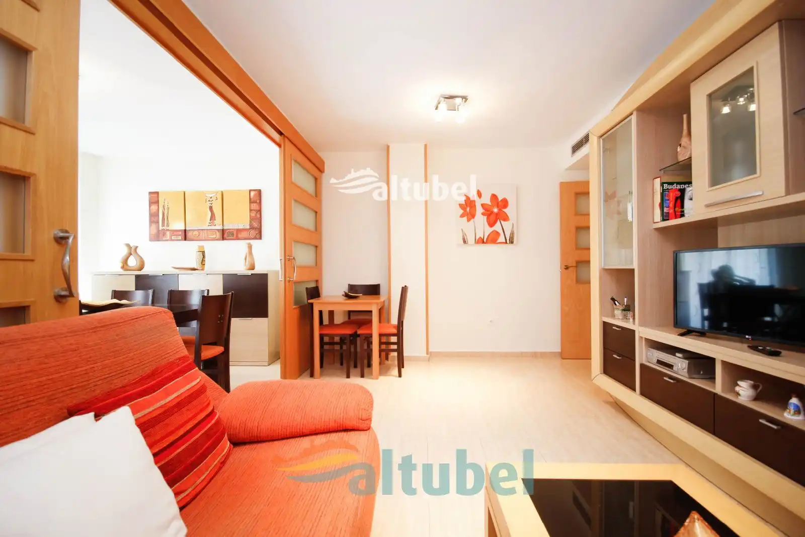Bedroom of Apartments for sale in Peñíscola / Peníscola  with Air Conditioner, Swimming Pool and Community pool