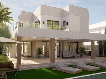 Chalet de obra nueva en venta en Calle Isla de Alborán