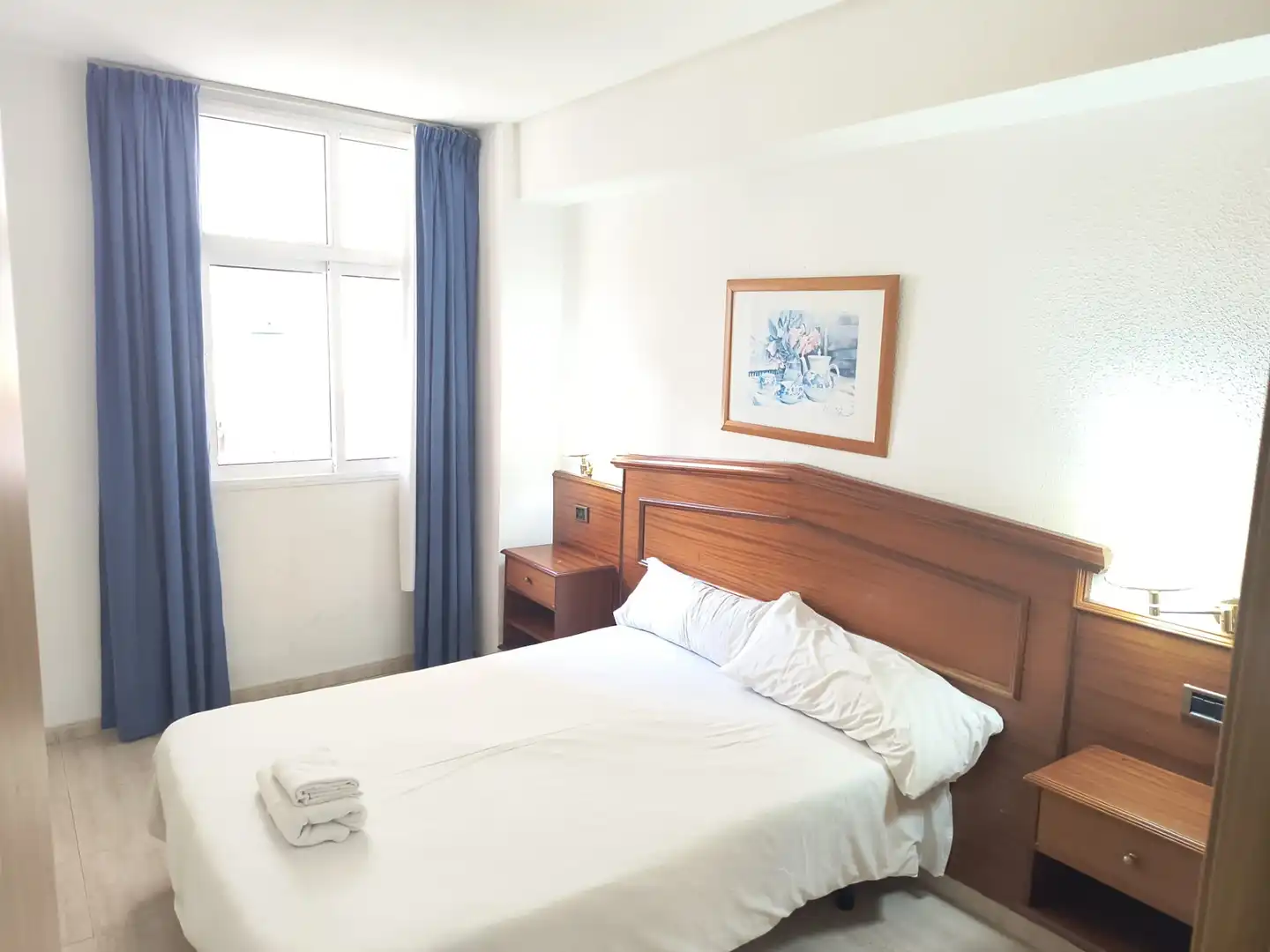Schlafzimmer von Wohnung zum Verkauf in Puerto de la Cruz mit Möbliert, Ofen und Fernseher