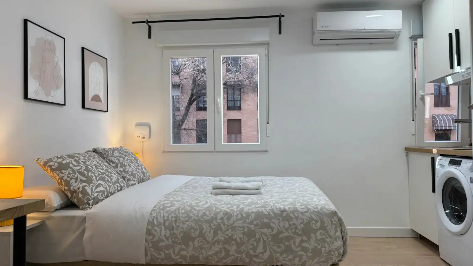 Schlafzimmer von Wohnung zur Miete in Puente de Vallecas