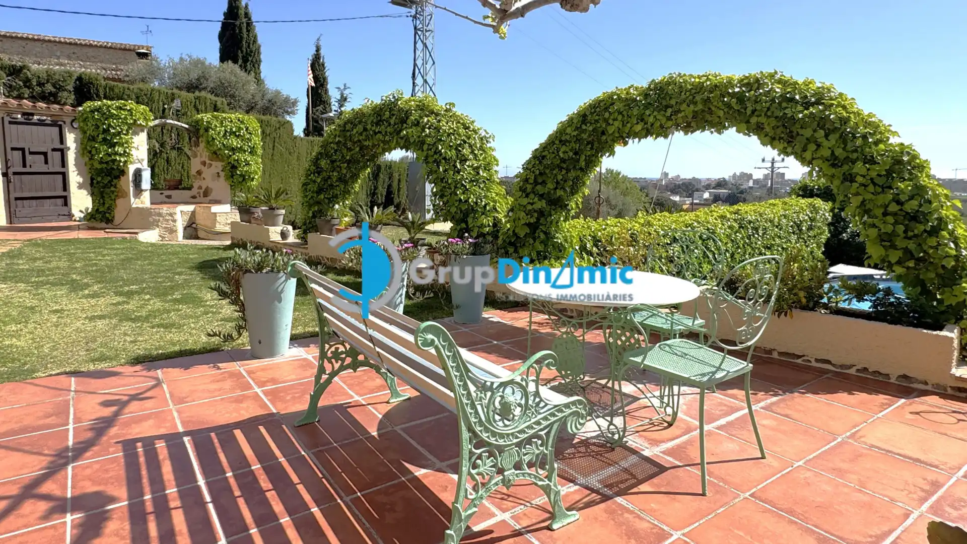 Terraza de Casa o chalet en venta en Calonge i Sant Antoni con Aire acondicionado, Jardín privado y Parquet