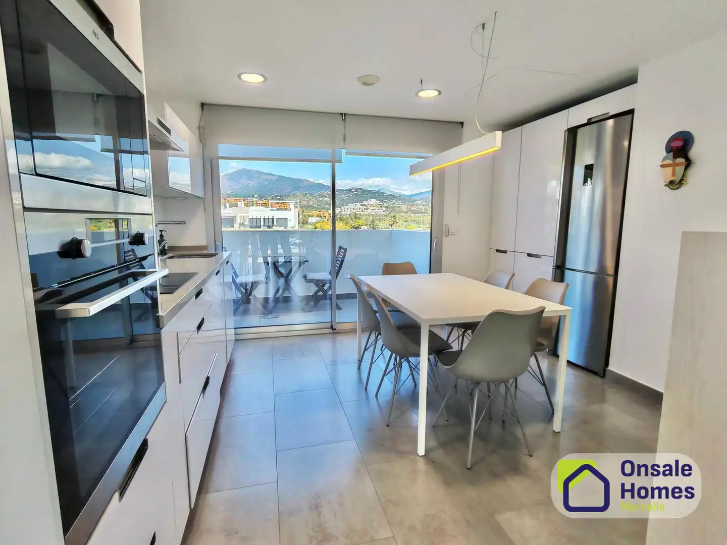 Kitchen of Attic for sale in Estepona  with Air Conditioner, Terrace and Storage room