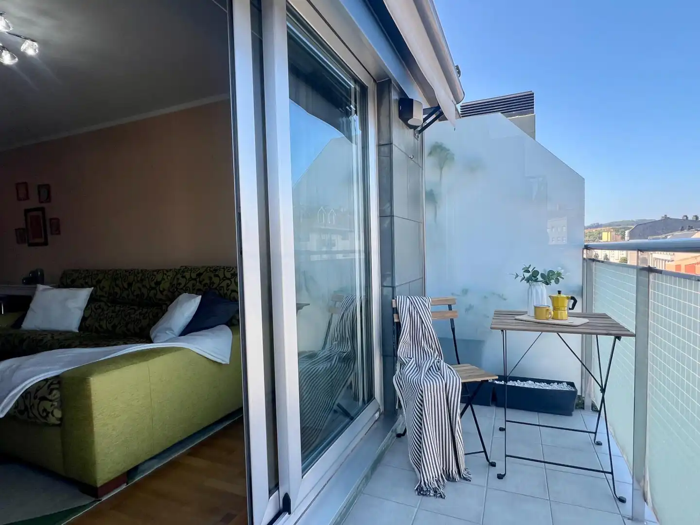 Balcony of Flat for sale in Cambre   with Heating, Terrace and Storage room
