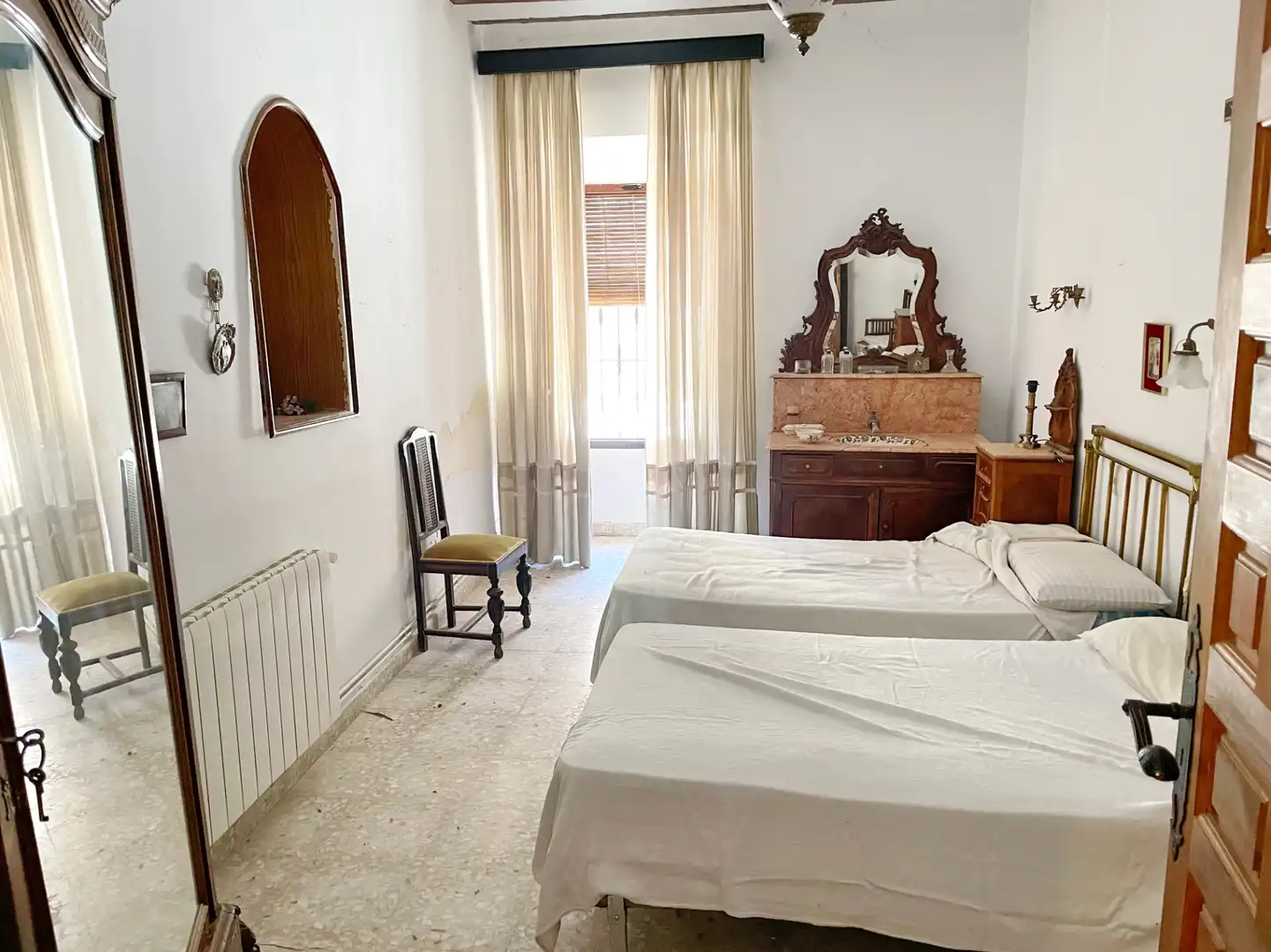 Bedroom of Houses for sale in Santa María de los Llanos  with Heating, Private garden and Terrace
