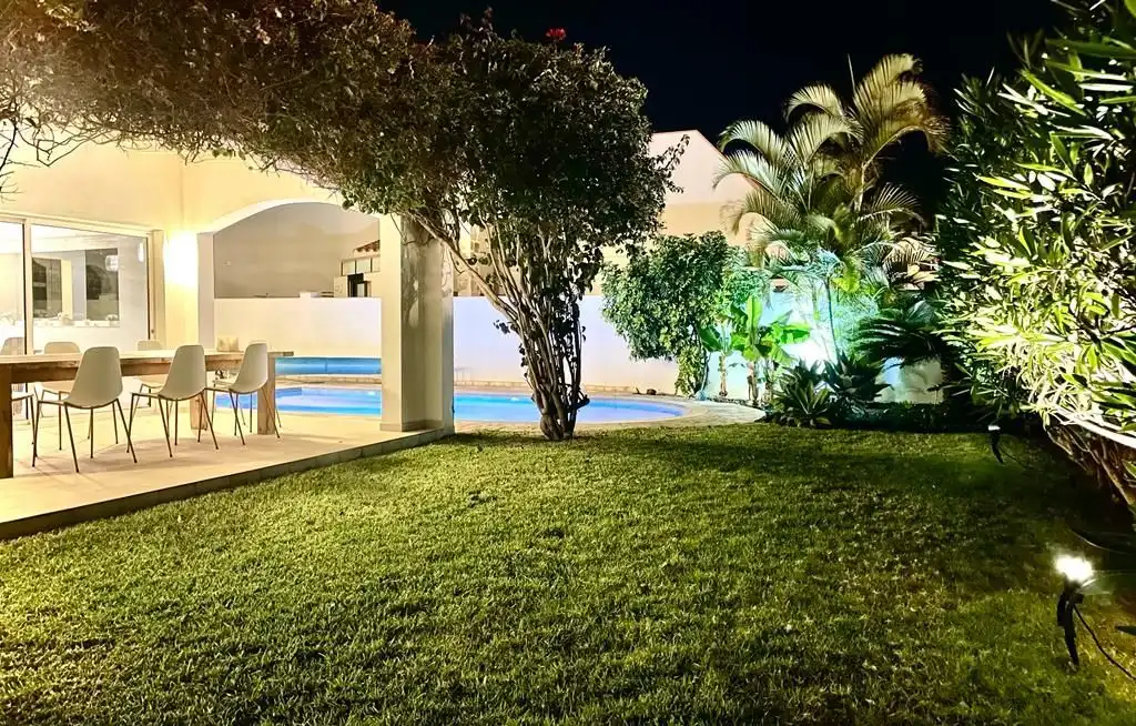 Swimming pool of Houses for sale in La Oliva  with Private garden, Terrace and Storage room