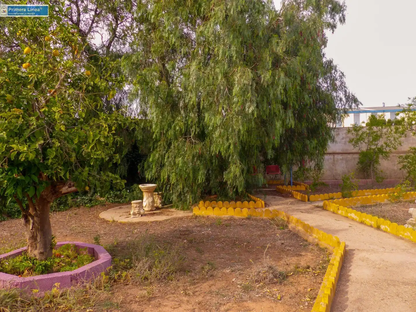 Jardí de Finca rústica en venda en Fuente Álamo de Murcia amb Calefacció, Jardí privat i Terrassa