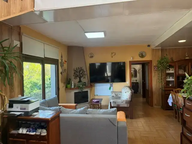 Sala de estar de Casa o chalet en venta en Lliçà d'Amunt con Aire acondicionado, Calefacción y Jardín privado