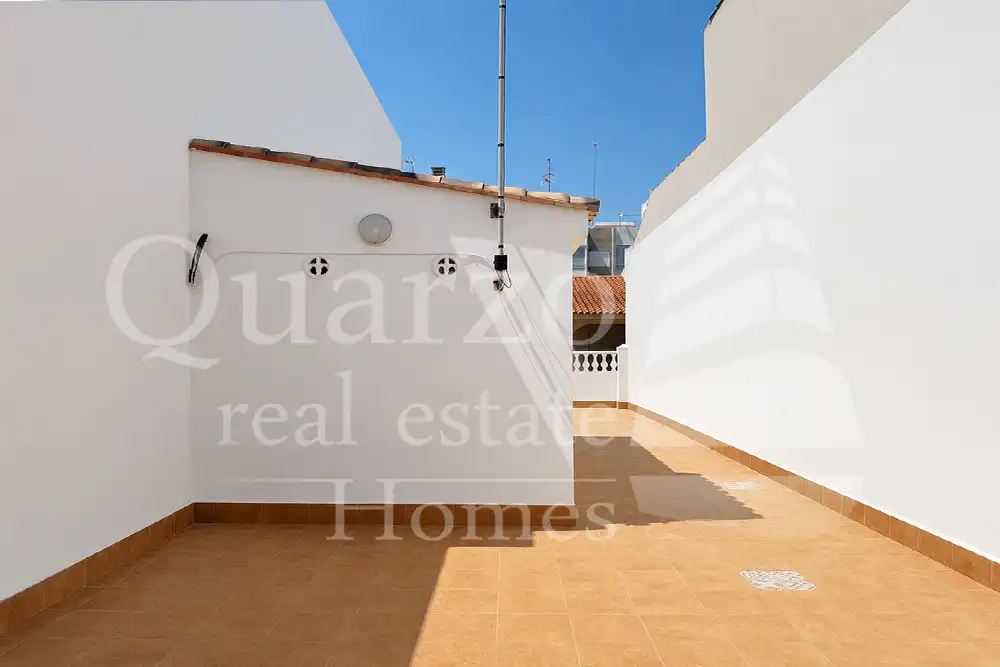 Terrassa de Casa adosada en venda en Sueca amb Aire condicionat, Calefacció i Terrassa