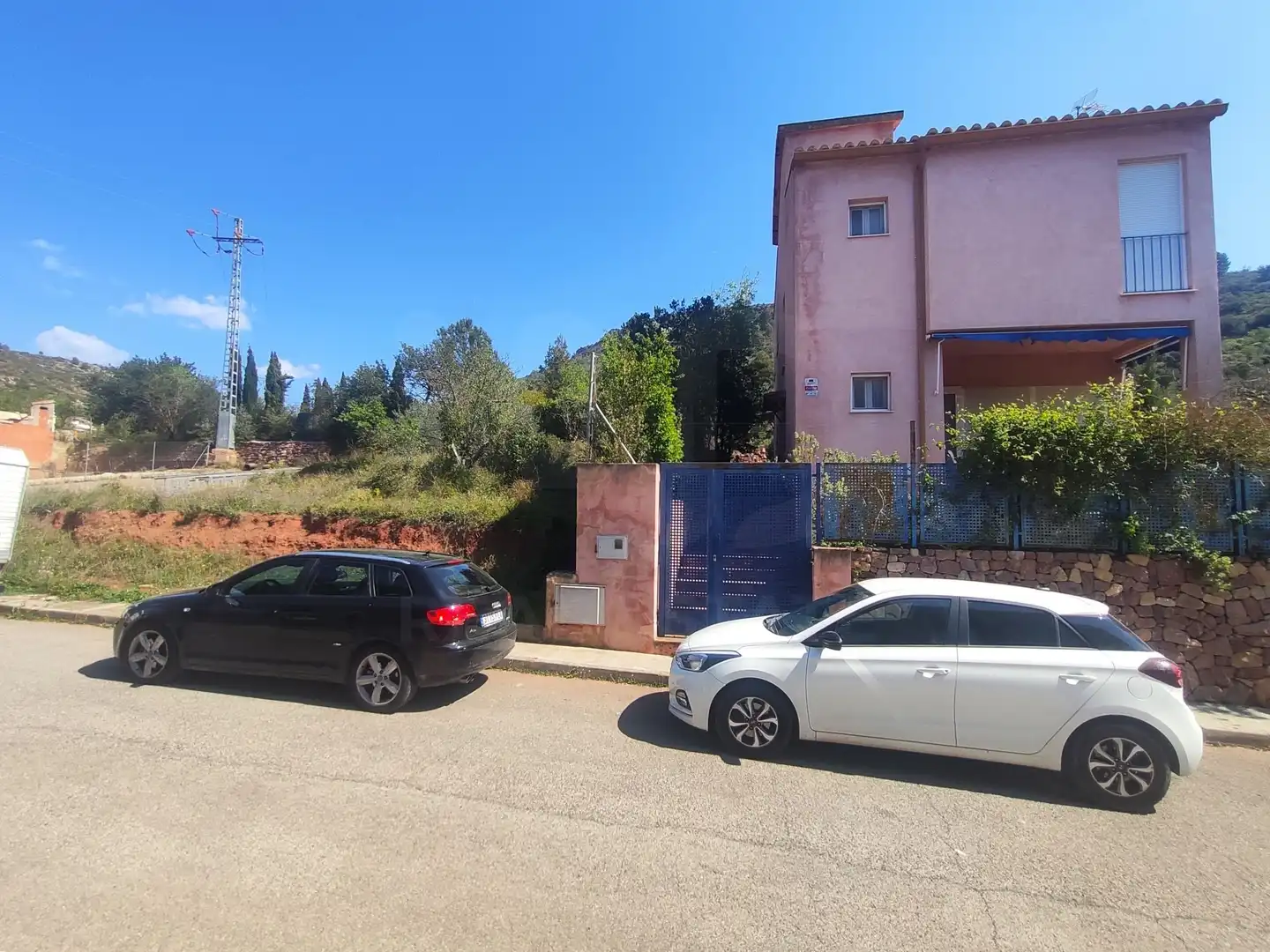 Vista exterior de Residencial en venda en Azuébar