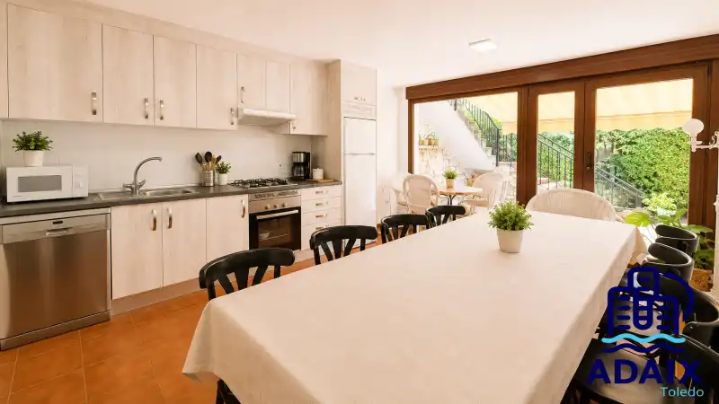Cocina de Casa o chalet en venta en Noez con Aire acondicionado y Terraza