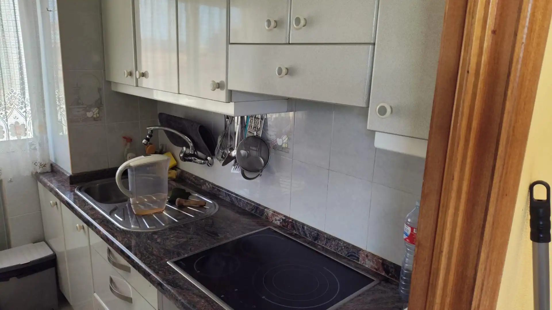 Cocina de Piso de alquiler en Palencia con Parquet