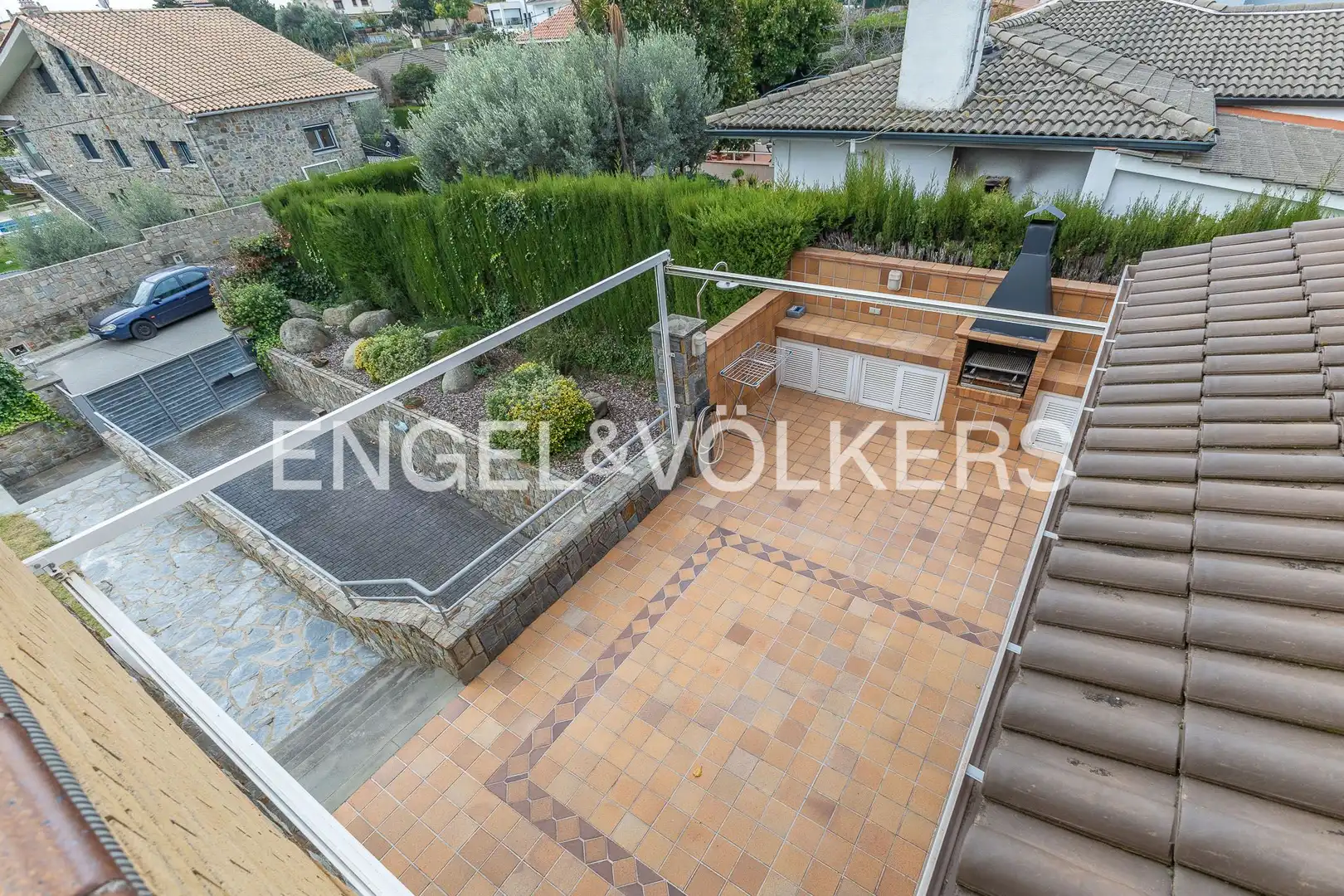 Terrassa de Casa o xalet en venda en Castellar del Vallès amb Aire condicionat, Calefacció i Jardí privat