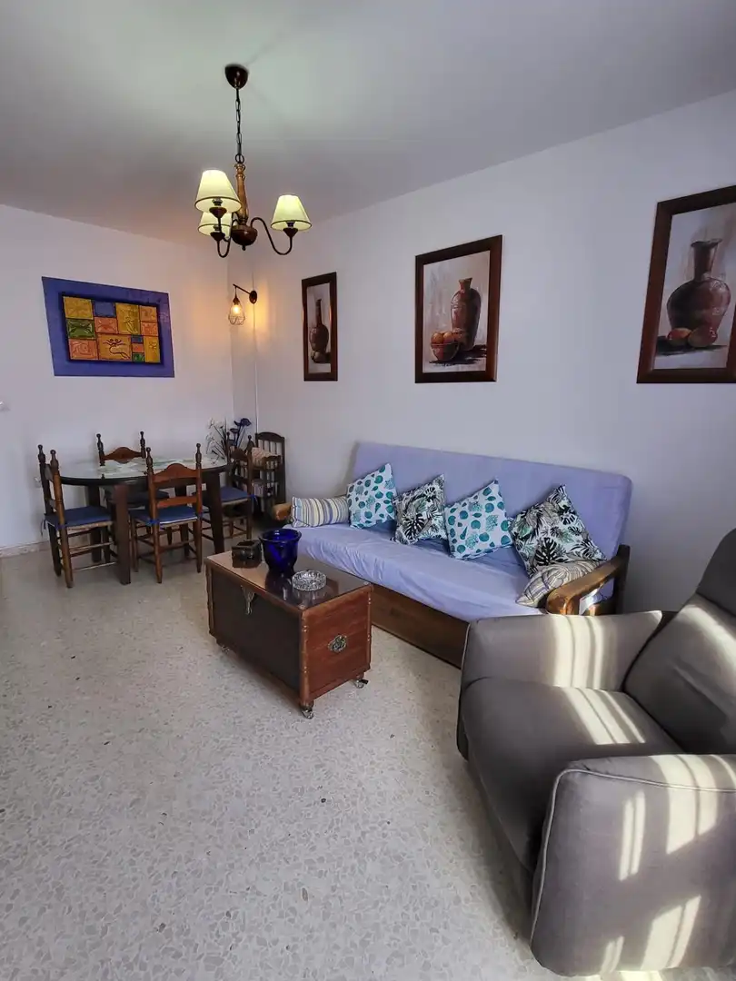 Wohnzimmer von Wohnung zur Miete in Sanlúcar de Barrameda mit Möbliert