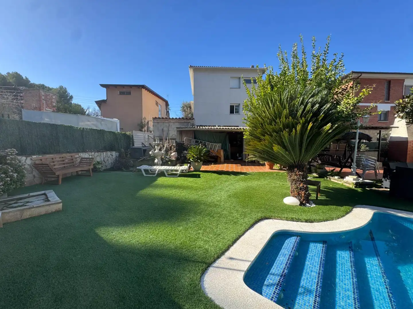 Jardín de Casa o chalet en venta en Sant Esteve Sesrovires con Aire acondicionado, Calefacción y Balcón