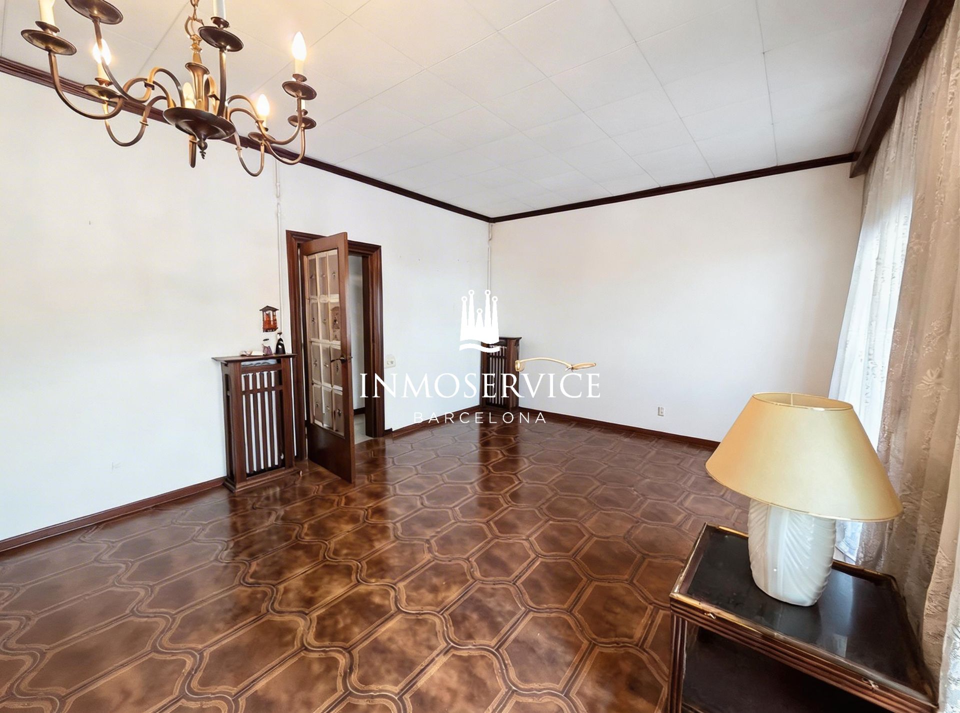 Sala de estar de Piso en venta en  Barcelona Capital con Terraza y Balcón