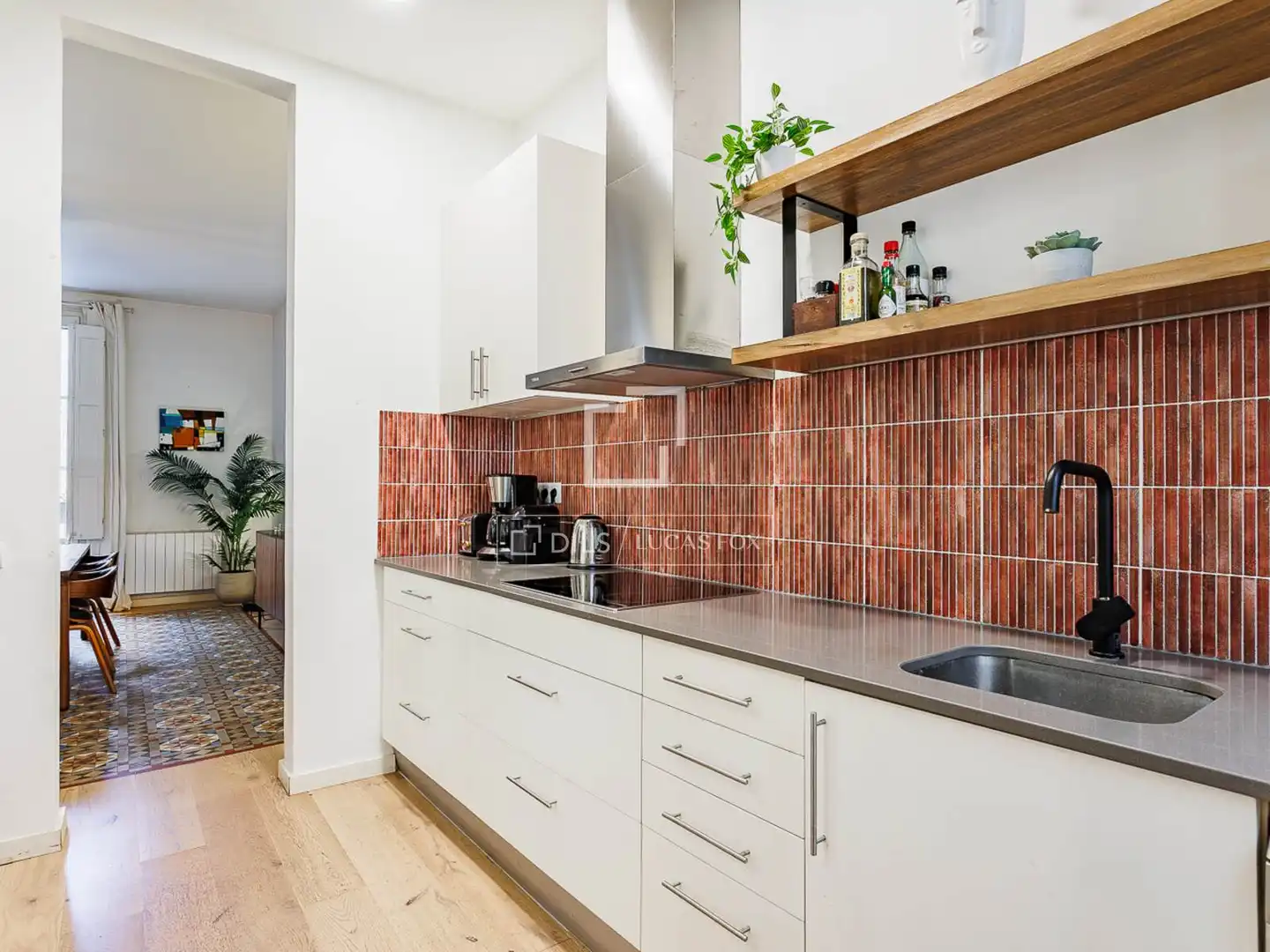 Cocina de Piso en venta en Barcelona con Aire acondicionado y Balcón